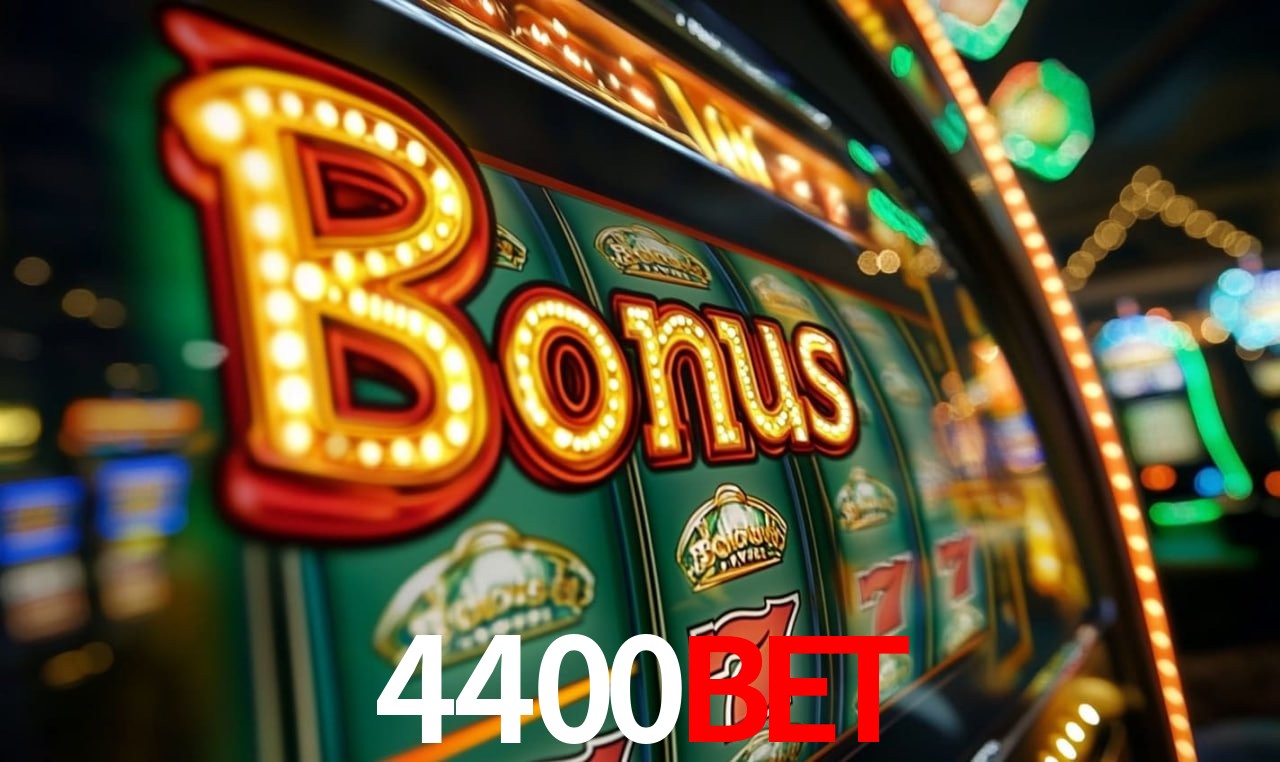 Variedade de jogos na 4400bet